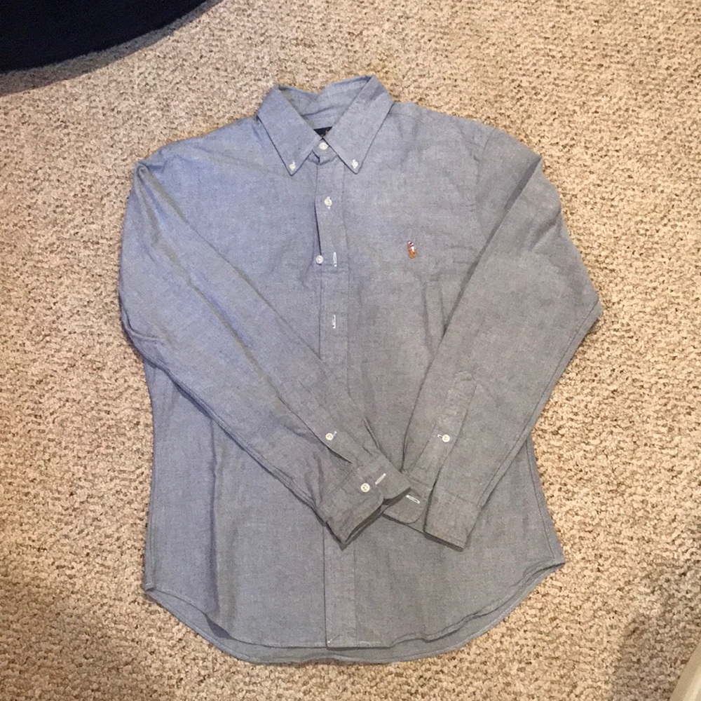 Men’s Long Sleeve Polo Ralph Lauren Button Up